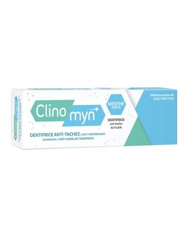 Clinomint Clinomyn Anti-Stain Toothpaste Strong Mint 75 ml