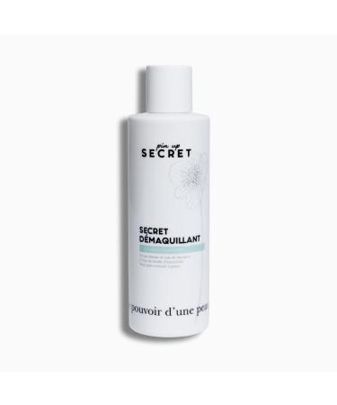 PIN UP SECRET - Secret Demaquillant - D maquillant et Lait Onctueux Enrichi en Eau de Rose - limine le Maquillage et les Impuret s - Hydrate et Prot ge - Peau Normale Grasse - 200 ml