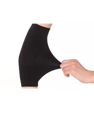Elbow Brace Compression Sleeve (Pair) - X-Large Black Support for Tendonitis Recovery & Prevention - Buy Online on GoSupps.com