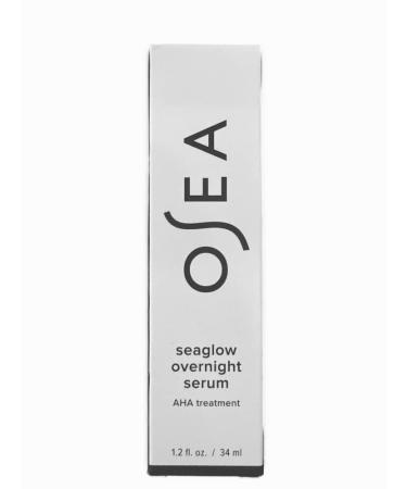 Osea SeaGlow Overnight Serum AHA Treatment - 1.2 fl oz | Brightening & Hydrating Skincare for All Skin Types - International Shipping Available - Buy Online on GoSupps.com