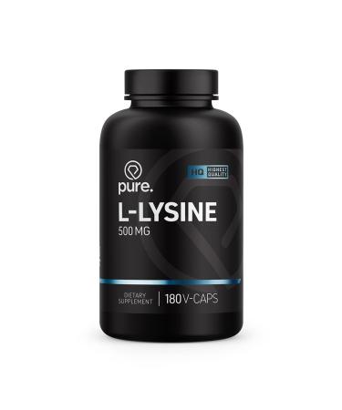 Pure LLysine 500mg 180vcaps