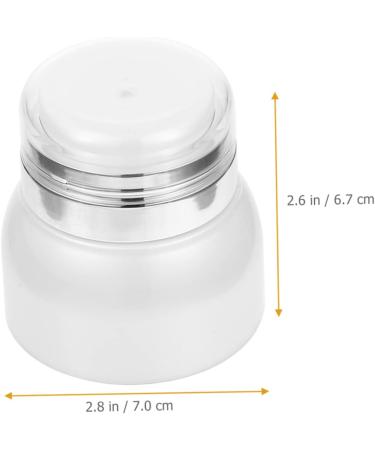 FRCOLOR Cream Lotion Dispenser Press-type Container Lotion Container Cream Holder Acrylic Bottle for Cream Leak-proof Cream Jars Acrylic Acid Travel Multifunction Bottled - Buy Online on GoSupps.com
