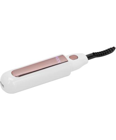 Verdant Touch Heated Eyelash Curler Heated Eyelash Curler Portable USB Rechargeable Electric Curlers for Women White - Buy Online on GoSupps.com