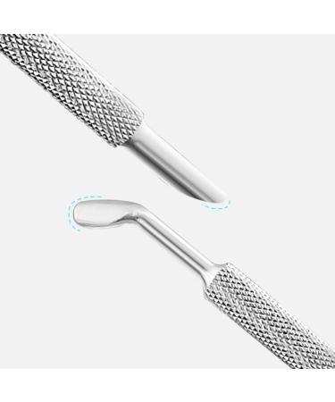 Stainless Steel Nail & Cuticle Care: Precision Toolsfor At-Home Manicures & Pedicures-Expert(1 colored titanium) - Buy Online on GoSupps.com