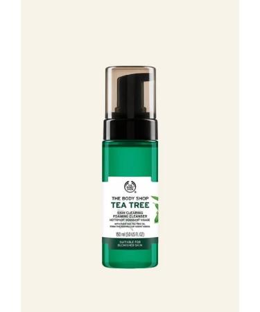 The Body Shop Tea Tree Duo Set 100% Vegan Facial Cleanser 150ml and Mattifying Toner 250ml - Buy Online on GoSupps.com