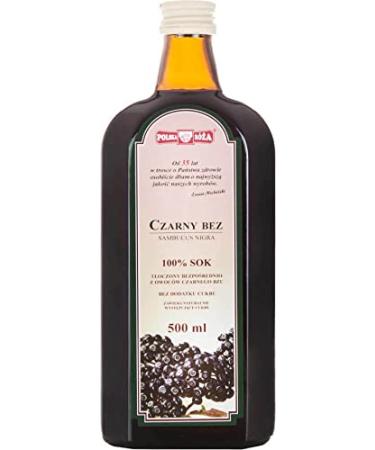 Polska Ro a 100% Black Elderberry Juice 500 ml Polska Ro a