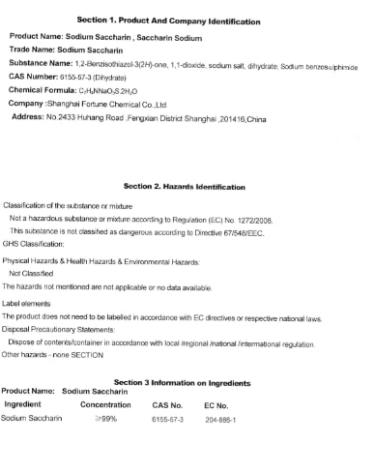 Sodium Saccharin 2 Pounds - Sugar Substitute & Artificial Sweetener for Foods - Buy Online on GoSupps.com