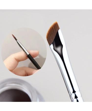 Salocy Angled Eyeliner Brush Set - Precision Winged Liner Makeup Applicator for Eyes & Eyebrows | 6 PCS - Buy Online on GoSupps.com