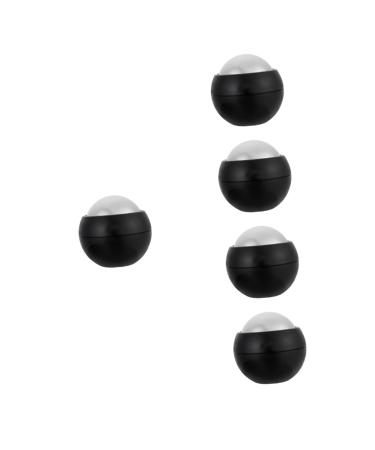 Beavorty 5st Hand massage ball Cold roller Massage tools foot massager tall ball for the household portable massage device handheld scroll wheel ice hockey Fitness massage globe ABS