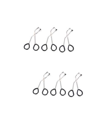 FOMIYES 6 Sets Silicone Eyelash Curler Household Lash Curling Clips Eyelash Clip Mini Lash Curler Lashes Curling Clip Eyelash Curling Tools Eyebrow Tools Silicone Strip Mirror Curly Miss