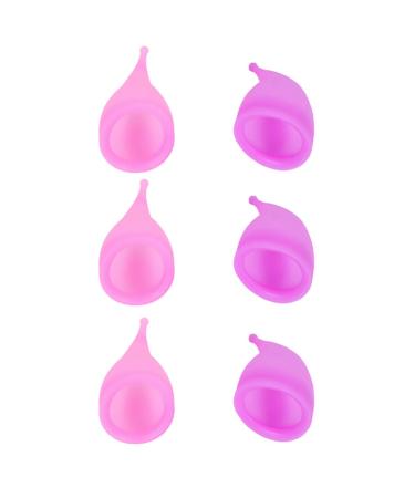 Milists 6th female period cup period cup of comfortable period cup periodic cup for women pad alternative Miss violet cozy tampon pebble gel