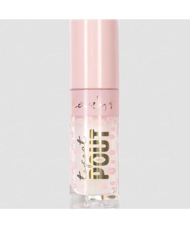 Lovely Makeup Lovely Lip Gloss Top Coat Pout N3 - Lip gloss with luminous finish and volumizing effect for a shiny and long-lasting look