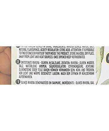 Buy Le Terre di Colombo Pitted Riviera Olives in Brine 900g - Premium Quality International Shipping - Buy Online on GoSupps.com