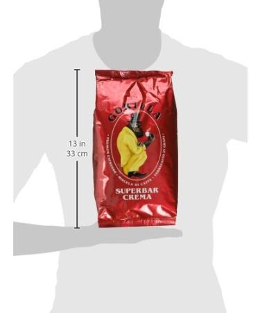 Joerges FF01GOSB Espresso Gorilla Super Bar Crema 1kg - Premium Italian Espresso for Rich Flavor - International Shipping Available - Buy Online on GoSupps.com