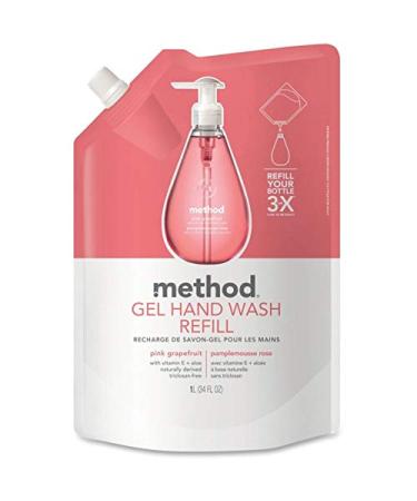 Method Gel Handwash Refill  Pink Grapefruit  2.13 Pounds