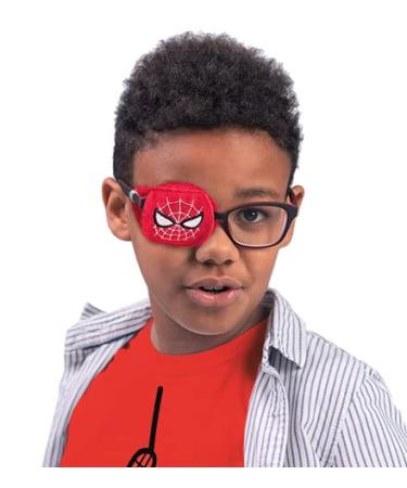 Eye Patch- Spider Eyeglass Eye Patch for Children with Amblyopia by Patch Pals (Right Eye Coverage)
