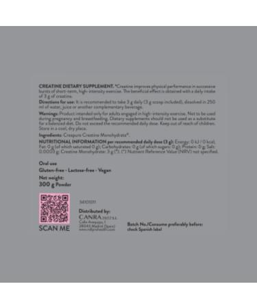 NDL Pro-Health Rafa Nadal Elite Creatine Monohydrate Powder Creatine Monohydrate for Better Performance and High Intensity Exercises - 300g - Buy Online on GoSupps.com