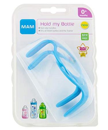 MAM Hold My Bottle Handles Blue - Pack of 2 - Buy Online on GoSupps.com