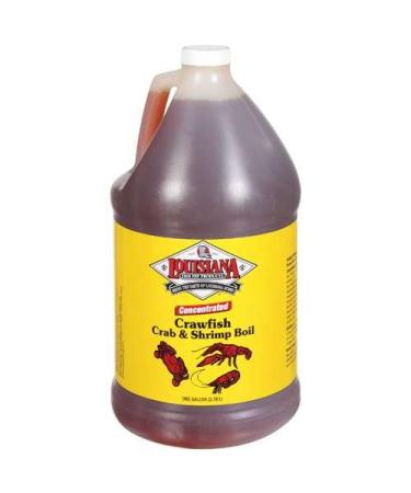 LOUISIANA Fish Fry Products Liquid Seafood Crawfish Crab and Shrimp Boil 1 Gallon