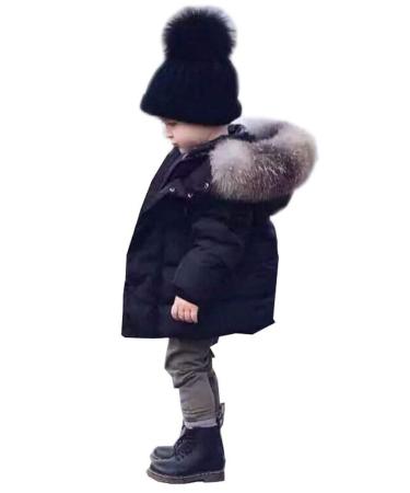 Odziezet Baby Winter Hooded Jacket Boy Girl Thicken Down Puffer Warm Coat Outerwear Clothes 0-6 Years