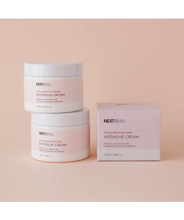 Collagen Solution Intensive Face Cream - Deep Hydrating Korean Skincare | Day & Night Moisturizing Cream (3.52 Oz - Buy Online on GoSupps.com