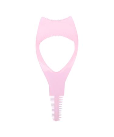 Eyelashes Tools Durrable Mascara Applicator Guard Portable Eyelash Applicator Set Compact Makeup Eyelash ShIields Reusable Lashes Guard for Parties Girls Women Pink