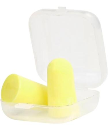 Soft Foam Ear Plugs for Noise Reduction | Sound Insulation & Sleep Aid | Travel Friendly Yellow Ear Protection - Buy Online on GoSupps.com