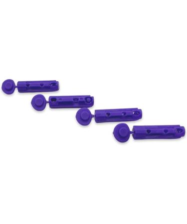 One Step Sterile 30g Safety Lancets - Disposable Twist Top Lancet Pen for Diabetic Blood Glucose Testing (200 x 30g Lancets) - Buy Online on GoSupps.com