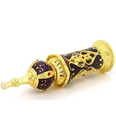 Shenzhao Empty Refillable Perfume Bottle for Perfumes & Essential Oils 12ML (Purple) - Buy Online on GoSupps.com