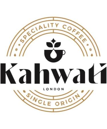 Kahwati | Luxury Coffee Pods Medium Roast Gift Set | Two Espresso Cups and a Saucer | Unique Gift Idea | Freshly Roasted In London | Single Origin | Treat for your Loved ones | 30 Pods Medium Roast - Buy Online on GoSupps.com
