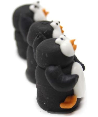 6X 3D Edible Penguin Cake Decorations with Snowflakes - Buy Online on GoSupps.com