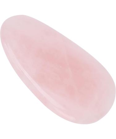 Premium Rose Quartz Gua Sha Tool - Travel-Friendly Face Scraping Massage Tool for Radiant Skin - Buy Online on GoSupps.com