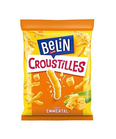 Belin Crisps Emmental Flavor 88g (pack of 10)