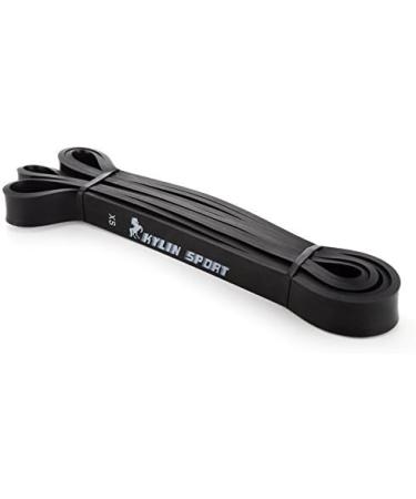 Kylin Sport Resistance Band - Ideal for Training Yoga & Pilates | Pull-Up Support Elastic Band for CrossFit Gymnastics & Power Trimmers | Noir 25-65lb - Buy Online on GoSupps.com