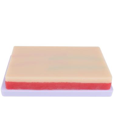4 Pcs Venipuncture IV Injection Training Pad - Silicone Human Skin Suture Model with 4 Veins, 3 Skin Layers for Injection Practice - Buy Online on GoSupps.com