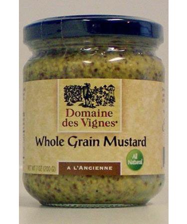Domaine Des Vignes Whole Grain Mustard 7 Oz.
