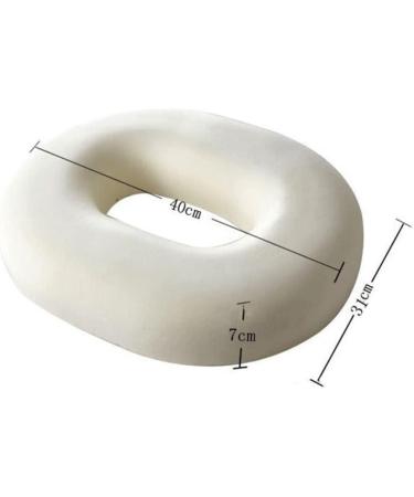 Healeved Donut Pillow - Sciatica, Hemorrhoid, Coccyx, and Bed Sore Cushion - Medium Coffee - Buy Online on GoSupps.com
