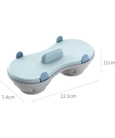 ABOOFAN 2 Pcs Egg Steamer Steamed Egg Cup Mini Egg Cooker Steamed Egg Box Two Grids Steamed Egg Bowl - Buy Online on GoSupps.com