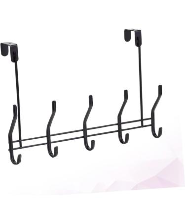 PRETYZOOM 1pc Hook Coat Hangers Door Hanger Over The Door Coat Hanger Grocery Organizer Side Rack On The Door - Buy Online on GoSupps.com