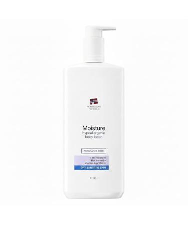 N3UT.R0G N Norwegian Deep Moisture Body Lotion 400ml | Hypoallergenic Fragrance-Free Formula | 48hr Hydration for Dry & Sensitive Skin | Instantly Soothes Protects & Restores Skin Comfort