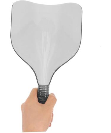 2 pi ces Visage Coiffure avec Poign e pour Coupe et Teinture Cheveux Salon Barbier Noir Translucide - Buy Online on GoSupps.com