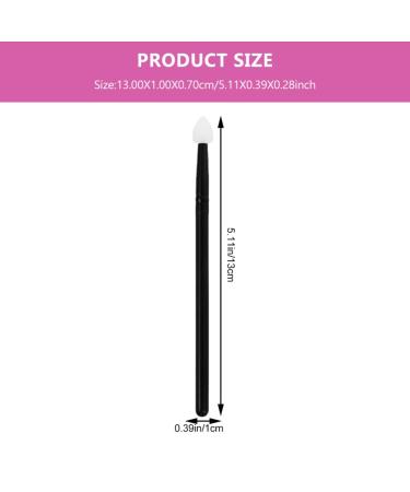 FOMIYES Glitter Lipstick & Silicone Eyeshadow Brush Set | 3Pcs Lip Masks for Eye Shadow Eyeliner & Blush | Perfect for Makeup Art & Epoxy Resin - Buy Online on GoSupps.com