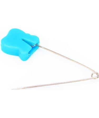 Diaper Bracket - Practical Accessories for Safe Diapering | Colorful Plastic Head Safety Needle (6 Animal Head Colors) - International Shipping Available - Buy Online on GoSupps.com