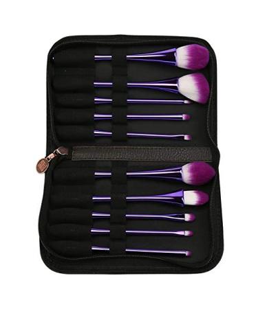 Portable Makeup Brush Set - Soft Travel Brushes for Eye Shadow Foundation Blush & More | International Shipping Available - Buy Online on GoSupps.com