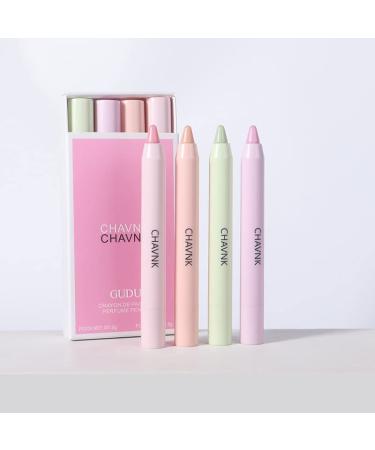 BYVUTE Solid Perfume Stick Set - 4 Fruity and Floral Fragrance Crayons for Women and Girls - Buy Online on GoSupps.com