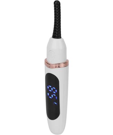 Qukaim Electric Heated Eyelash Curler Electric Eyelash Curler USB Rechargeable Heated Handheld Curler with Intelligent Temperature Control White - Buy Online on GoSupps.com