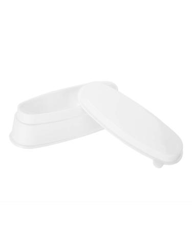 Dipping Powder Ttray - Nail Dip Container Portable White Manicure Mold Nail Container