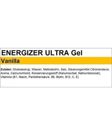 Peeroton Energizer Ultra Gel Vanilla - Isotonic Energy Gel for Endurance | 26.5g Carbs 40ml (24 Pack) - Fast Digesting Power Gel - Buy Online on GoSupps.com
