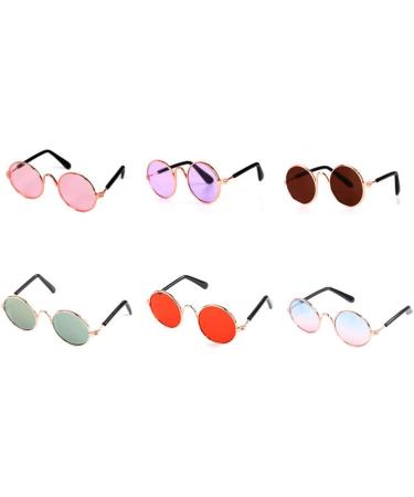 5pcs Multi-Colored Dog & Cat Sunglasses - Pet Accessories & Photo Props for Dogs and Cats - Buy Online on GoSupps.com