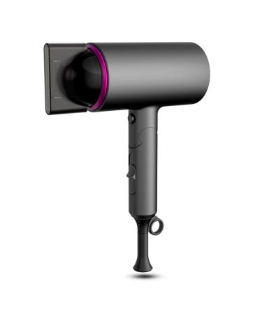 Travel Hair Dryer Portable Foldable Professional Ion Hair Dryer 1400W 3 Heating Modes with Nozzle